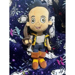DISNEY JAKE and The Netherland Pirates 14" Plush Doll Stuffed w/Sword Toy Boy